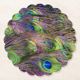Dessous-de-verre En Papier Peacock Feather 