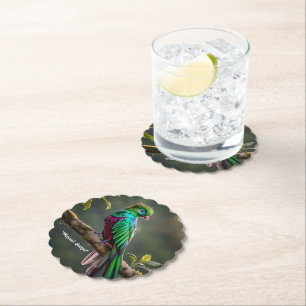 Dessous-de-verre En Papier "Plume vid"