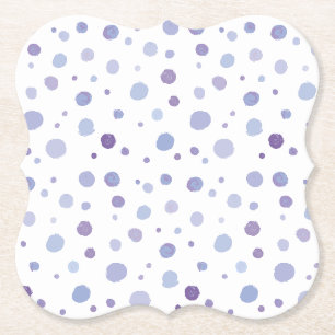 Dessous-de-verre En Papier pois peint à la main