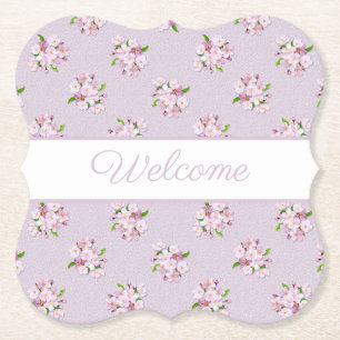 Dessous-de-verre En Papier Rétro motif floral