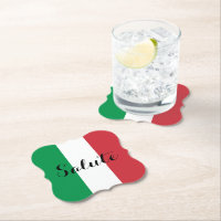 Salut Couleurs Italiennes Vert Blanc Rouge
