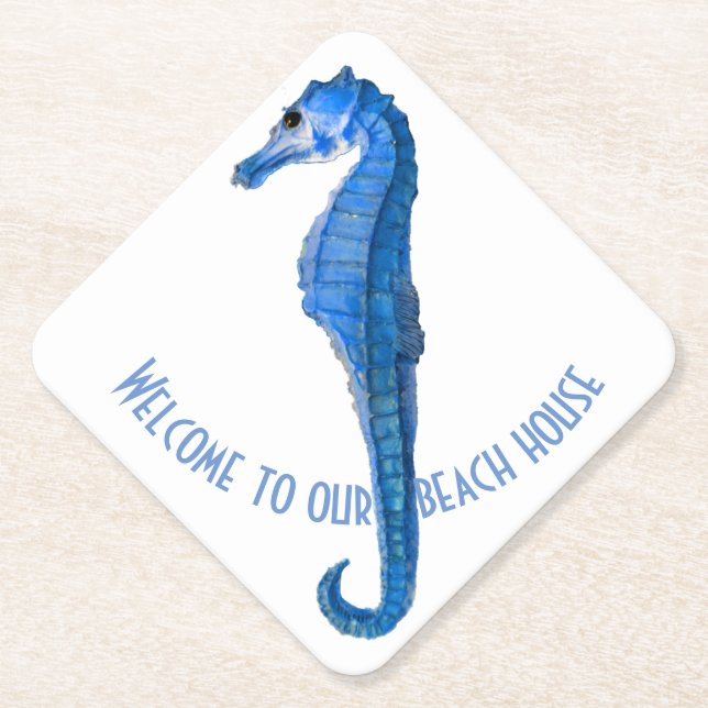 Dessous-de-verre En Papier Seahorse (Devant)