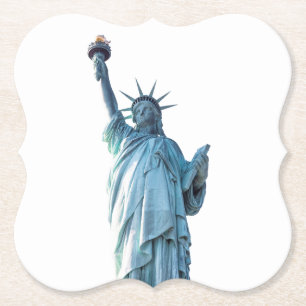 Dessous-de-verre En Papier Statue de la liberté