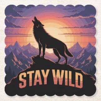 Dessous-de-verre En Papier Stay Wild