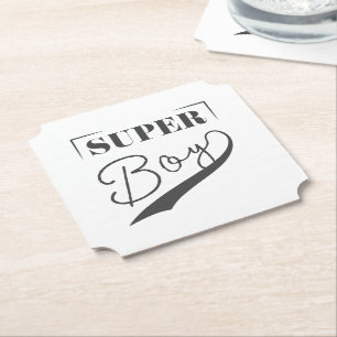 Dessous-de-verre En Papier Super Boy