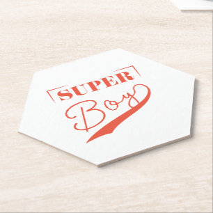 Dessous-de-verre En Papier Super Boy