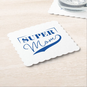 Dessous-de-verre En Papier Super Maman