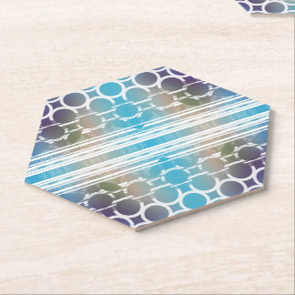 Dessous-de-verre En Papier supports abstraits