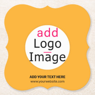 Dessous-de-verre En Papier Symbole professionnel tendance macaroni & fromage