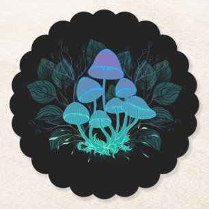 Dessous-de-verre En Papier Tabourets dans Bushes