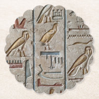 Texte gravé en langue Égypte antique Hiéroglyphe