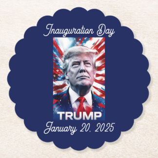Dessous-de-verre En Papier Trump Watch Party Personnalisable Conception patri