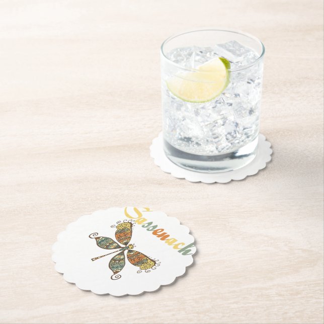 Dessous-de-verre En Papier Tyrolienne Lover Stone Coaster| Lover Stone Coaste (En situation)