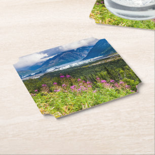 Dessous-de-verre En Papier Vallée de Matanuska, centre-sud de l'Alaska