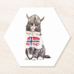 Dessous-de-verre En Papier Viking norvégien