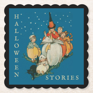 Dessous-de-verre En Papier Vintage Halloween