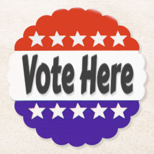 Dessous-de-verre En Papier Vote ici
