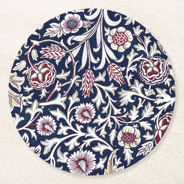 Dessous-de-verre en papier: WILLIAM MORRIS : TENDA (Devant)
