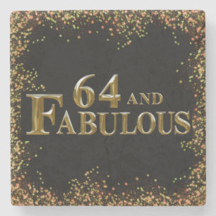 Dessous-de-verre En Pierre 64e anniversaire 