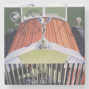 Dessous-de-verre En Pierre À extrémité élevé