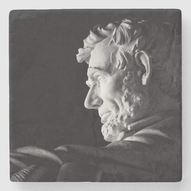 Dessous-de-verre En Pierre Abraham Lincoln (Devant)