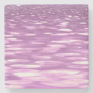 Dessous-de-verre En Pierre Abstrait #3 : Lilac Shimmer