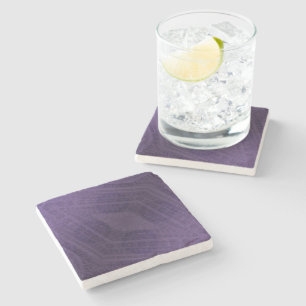 Dessous-de-verre En Pierre Acceptation   Médaillons de méditation violette
