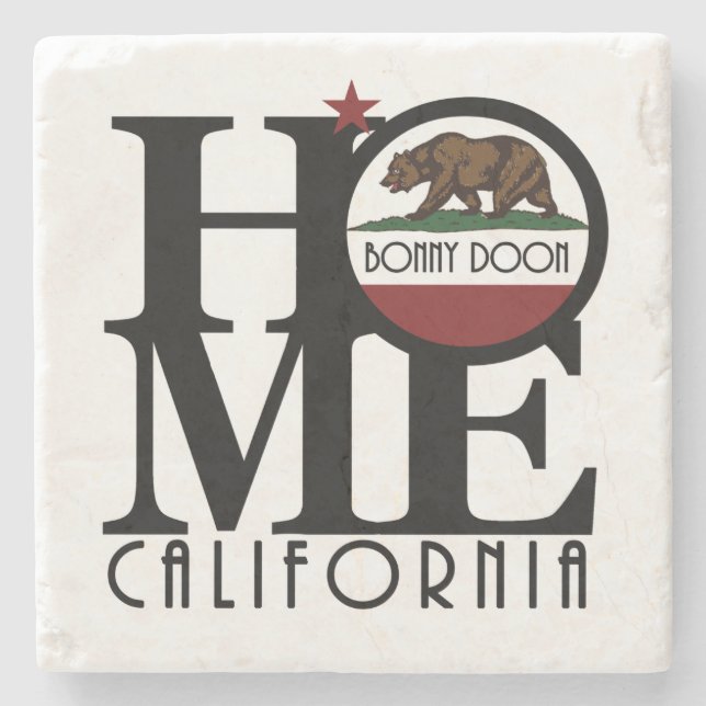 Dessous-de-verre En Pierre ACCUEIL Bonny Doon (Devant)