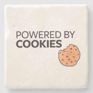 Dessous-de-verre En Pierre Actionné par des biscuits