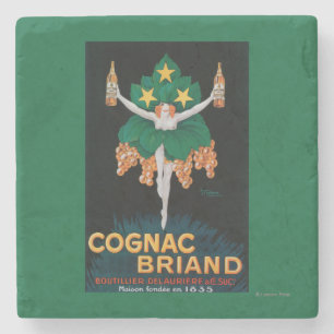 Dessous-de-verre En Pierre Affiche promotionnelle de Briand de cognac