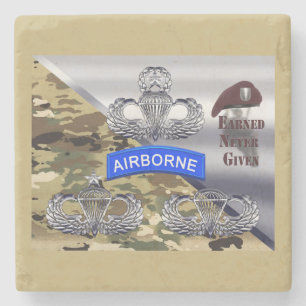 Dessous-de-verre En Pierre Ailes aéroportées - jamais gagnées