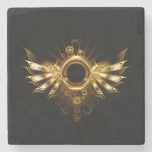 Dessous-de-verre En Pierre Ailes de Steampunk