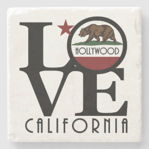 Dessous-de-verre En Pierre AIMER Hollywood Californie
