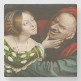 Dessous-de-verre En Pierre Amateurs malins (par Quentin Massys)