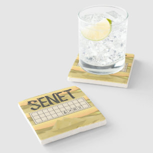 Dessous-de-verre En Pierre Ancien Comité des Sénateurs Égyptiens