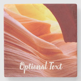 Dessous-de-verre En Pierre Antelope Canyon en Arizona