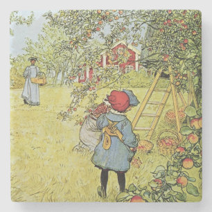 Dessous-de-verre En Pierre Apple moissonnent