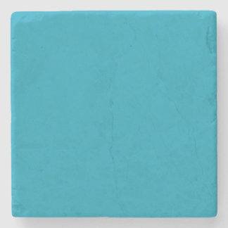 Dessous-de-verre En Pierre Aqua bleu vert uni couleur - couleur - teinte