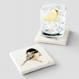 Dessous-de-verre En Pierre Aquarelle de poulet