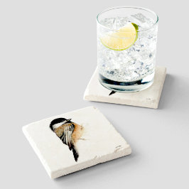 Dessous-de-verre En Pierre Aquarelle de poulet