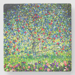 Dessous-de-verre En Pierre Arbre pomme Gustav Klimt