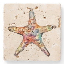 Arc-en-ciel d'étoiles de mer