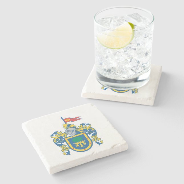 Dessous-de-verre En Pierre Armoiries de Jalisco, Mexique (Côté)