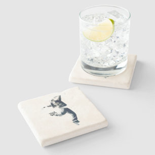 Dessous-de-verre En Pierre Art hip hop cool