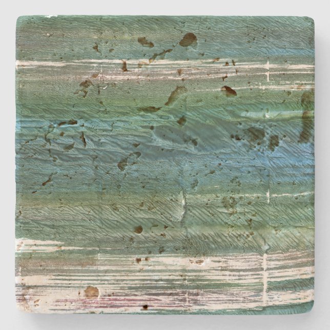 Dessous-de-verre En Pierre Art vert (Devant)