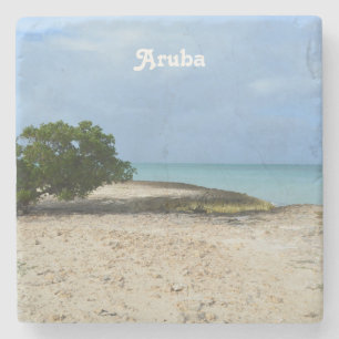Dessous-de-verre En Pierre Aruba rocailleux
