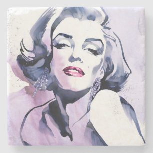 Dessous-de-verre En Pierre Assez dans le pourpre