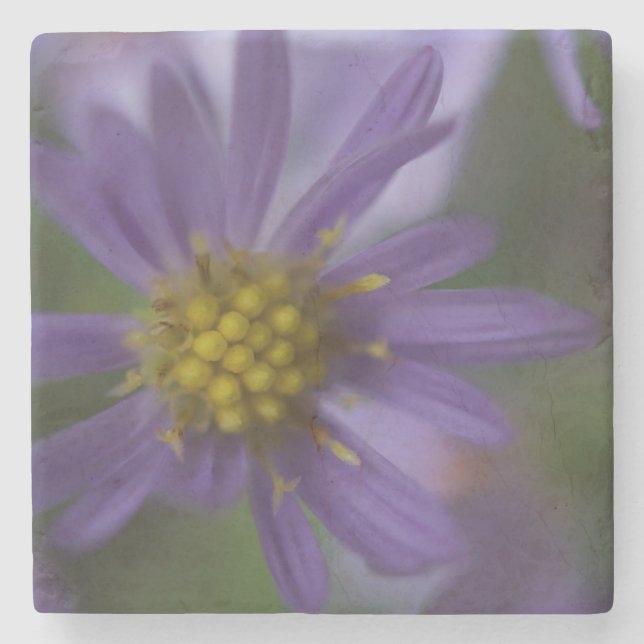 Dessous-de-verre En Pierre Astor bleu lisse (Devant)