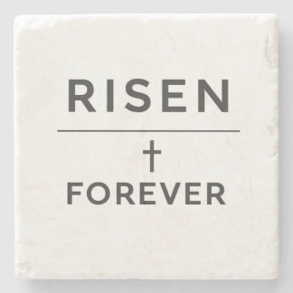 Dessous-de-verre En Pierre Autocollant Risen + Forever