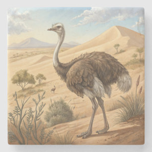 Dessous-de-verre En Pierre autruche
